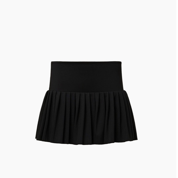 IVL Collective black tennis mini pleated skirt. Brand new with tags. - Picture 2 of 2